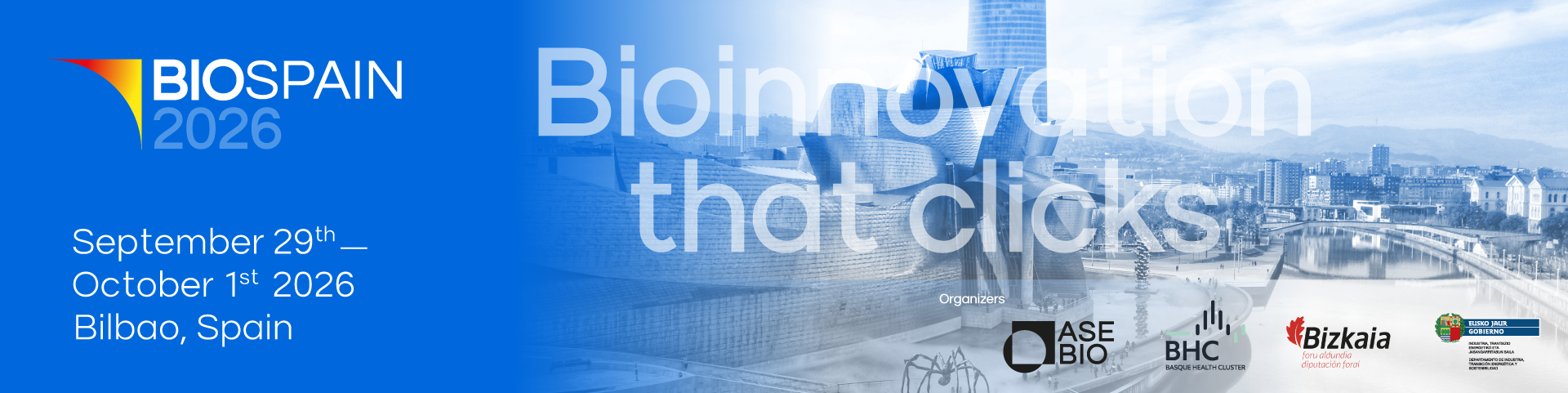 BIOSPAIN 2026. Bilbao. Spain